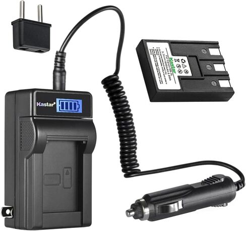شاحن بطارية تيار متردد LCD من Kastar NB-3LH متوافق مع بطارية Canon NB-3L NB-3LH، شاحن Canon CB-2LU CB-2LUE، كاميرات Canon IXY Digital D53Z، IXY Digital L، IXY Digital L2، IXY Digital L4 in Kuwait