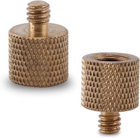 KIMISS 3 8 Female to 1 4 Male Brass Tr Adapter Screw Lightweight Camera Light Stand Accessory in Saudi Arabia