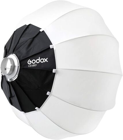 Godox Lantern Softbox Photography SoftBox with Bowens Mount Quick-Install for Photography Studio Video Recording Live Streaming Film Making 85cm in Saudi Arabia