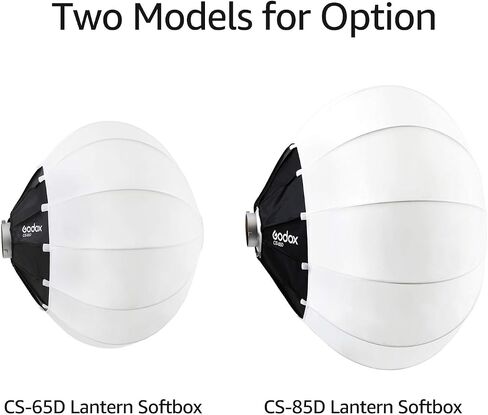 Godox Lantern Softbox Photography SoftBox with Bowens Mount Quick-Install for Photography Studio Video Recording Live Streaming Film Making 85cm in Saudi Arabia