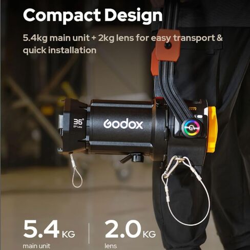 مرفق إسقاط Godox لأضواء KNOWLED M600R وM1000R (19 درجة) in Saudi Arabia