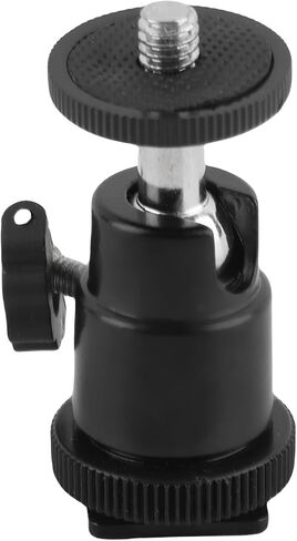 KIMISS Camera Tr 1 4 محول الحذاء الساخن فلاش حامل دعامة إضاءة حامل رأس كرة مهد مع قفل in Saudi Arabia