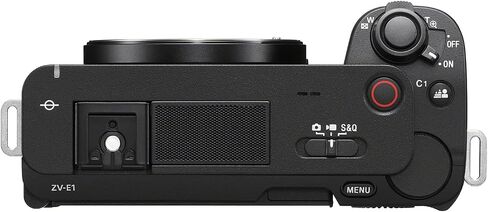 Sony ZV-E1 Mirrorless Full Frame Interchangeable Lens Vlog Camera Body ILCZV-E1/B Black Bundle with Deco Gear Photography Case + Tripod + Extra Battery, Dual Charger, 128GB Card and Accessories Kit in Kuwait