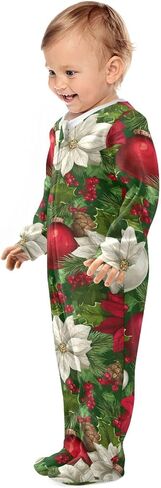 SHJI Baby One-Piece Footies Long Sleeve Rompers Pajamas Zip Front Pjs for Boys Girls kids in Saudi Arabia