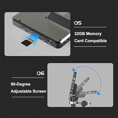 مجهر رقمي بتكبير 1200X مع عجلة تمرير مضادة للانزلاق، وعارض حزام الماس لتحديد الأحجار الكريمة، وفحص المجوهرات، والتحليل الدقيق in Kuwait