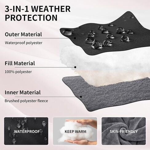 Miracle Baby Bunting Bag, Warm Infant Car Seat Cover Blanket with Zipper & Hood, Fleece Footmuff Sleeping Bag for Stroller, Boys Girls 0-48 Months in Kuwait