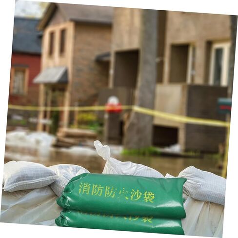 Zerodeko 2Pcs Heavy Duty Flood Control Sandbags Reusable Water Barrier Bags for Outdoor Protection Flooding Prevention Sandbags for Emergencies and Hurricanes in Saudi Arabia