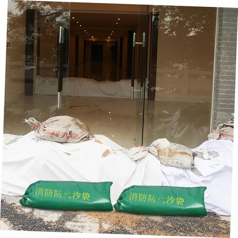Zerodeko 2Pcs Heavy Duty Flood Control Sandbags Reusable Water Barrier Bags for Outdoor Protection Flooding Prevention Sandbags for Emergencies and Hurricanes in Saudi Arabia