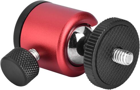 KIMISS 360 Ball Head 1 4 Screw Mount for DSLR Camera Tr Ballhead Stand Heads Black (Black) in Saudi Arabia