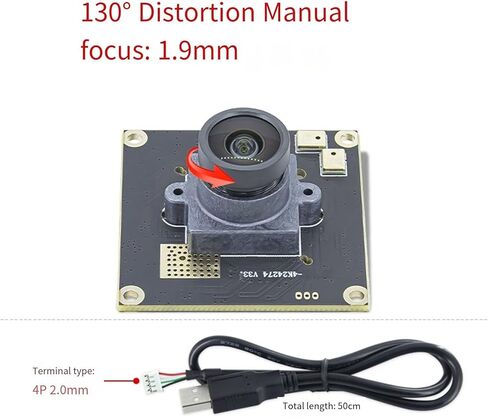 USB Camera Module Featuring IMX274 Sensoring for 4K Imagery 3840x2160 at 30FPS with Digital Microphone Autofocus Option in Saudi Arabia