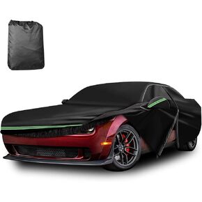 Car Cover for Honda CRV 1997-2025, Toyota RAV4 1996-2025, 210D Outdoor Waterproof UV Protection, Rain Sun Snow Protector with Cotton Layer, Zipper Door, Reflective Strip, Storage Bag in Kuwait