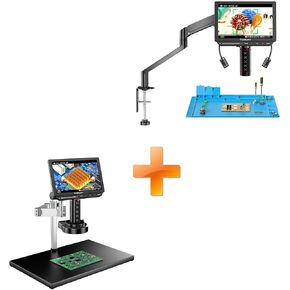 TOMLOV Autofocus 4K Digital Microscope: 8" TM4K-AF Flex Arm HDMI Micro Soldering Microscopes for Adults+TOMLOV 4K Autofocus Microscope TM4K-AF Max in Kuwait