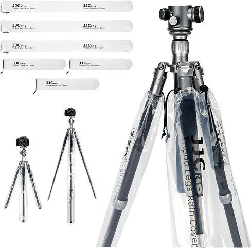 Kiorafoto Camera Tripod + Rain Covers: 2-in-1 Compact Lightweight Tripod with Detachable Remote Control Pan Bar (Replaces Sony VCT-VPR1) for Sony Cameras/Camcorders, Black in Saudi Arabia