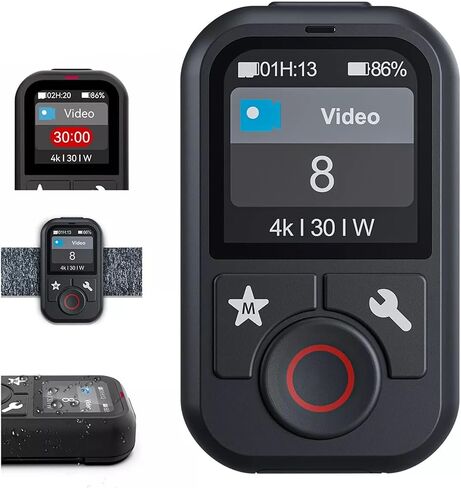 Bluetooth Remote Control W/1.4-inch HD Color Screen for Hero 13/12/11/10/9 in Saudi Arabia
