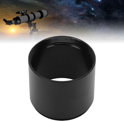 Telescope Extension Tube, Aluminum Alloy M48X0.75 Astronomical Length Extension Tube Kit, 40mm Extending Ring for Astronomical Telescope Photography in Saudi Arabia