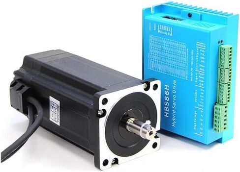 Nema 34 8.5N.m مجموعة أدوات التشغيل الإلكترونية ذات الحلقة المغلقة Hybird Servo Driver HB860H + 86HB118-156B 86 2 Phase Stepper Electronic Starter (8.5Nm مع الفرامل) in Saudi Arabia