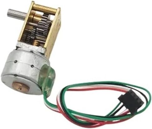 High Precision 90 Degrelectric DC 5V 15mm Metal Gearbox Stepper Engine Step Gear Electronic Starter 4-Wires Gear Ratio 20:1-1000:1(F Ratio 399) in Saudi Arabia
