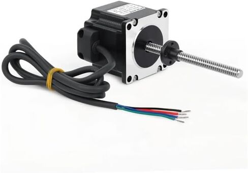 NEMA 23 Stepper Electronic Starter with Lead Screw Linear Stepper Tr8*8 Threaded Rod 100mm(57HS51-100N88) in Saudi Arabia