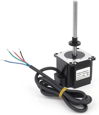 NEMA 23 Stepper Electronic Starter with Lead Screw Linear Stepper Tr8*8 Threaded Rod 100mm(57HS51-100N88) in Saudi Arabia