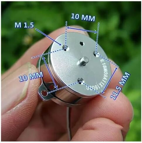 Model Airplane PTZ Brushless Electronic Starter DC 6V-12V Double Ball Bearing 2204 Electronic Starter 1500KV 3-Phase(Model B-360 Degree) in Saudi Arabia