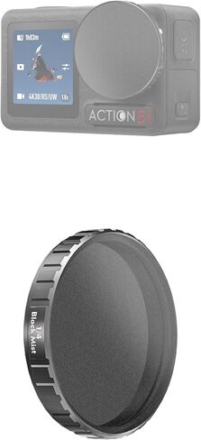طقم مرشح ND/PL لـ DJI Action 5 Pro / 4/3 - مجموعة مستقطبة هجينة ذات كثافة محايدة (ND8/PL ND16/PL ND32/PL ND64/PL) للحصول على لقطات واضحة ومتوازنة in Kuwait