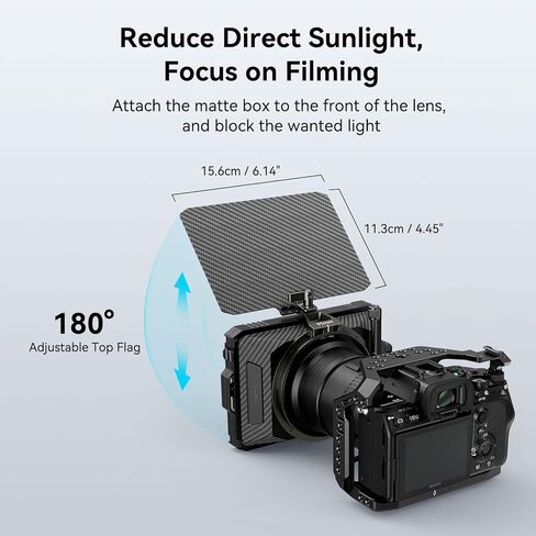 SmallRig A7 III / A7R III Cage + Mini Matte Box Lite in Saudi Arabia