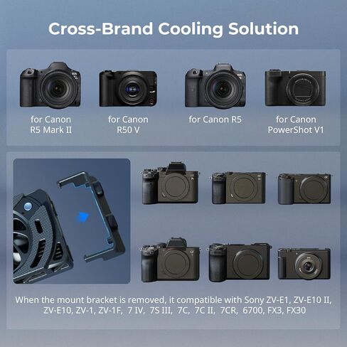 SmallRig Camera External Cooling System + Mini Matte Box Lite in Saudi Arabia