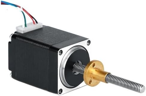 Linear Stepper NEMA 11 Stepper Electronic Starter with Tr5*2 Lead Screw 50mm or 100mm for Options(100mm Tr5-2,51mm Long Motor) in Saudi Arabia