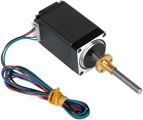 Linear Stepper NEMA 11 Stepper Electronic Starter with Tr5*2 Lead Screw 50mm or 100mm for Options(100mm Tr5-2,51mm Long Motor) in Saudi Arabia