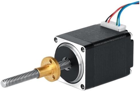 Linear Stepper NEMA 11 Stepper Electronic Starter with Tr5*2 Lead Screw 50mm or 100mm for Options(100mm Tr5-2,51mm Long Motor) in Saudi Arabia