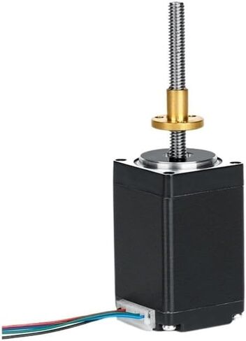 Linear Stepper NEMA 11 Stepper Electronic Starter with Tr5*2 Lead Screw 50mm or 100mm for Options(100mm Tr5-2,51mm Long Motor) in Saudi Arabia