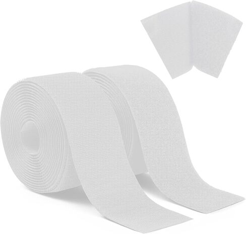 SZ.haitun Sew On Hook and Loop Tape, 0.79in*1.09Yard Nylon Fabric Fastener Strips, Self Adhesive Heavy Duty Strips Fastener for Clothing Sewing Crafts and DIY Projects, Purple in Saudi Arabia