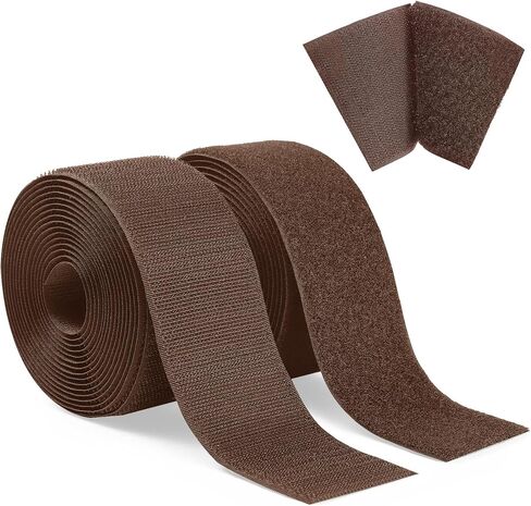 SZ.haitun Sew On Hook and Loop Tape, 0.79in*1.09Yard Nylon Fabric Fastener Strips, Self Adhesive Heavy Duty Strips Fastener for Clothing Sewing Crafts and DIY Projects, Purple in Saudi Arabia