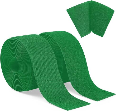 SZ.haitun Sew On Hook and Loop Tape, 0.79in*1.09Yard Nylon Fabric Fastener Strips, Self Adhesive Heavy Duty Strips Fastener for Clothing Sewing Crafts and DIY Projects, Purple in Saudi Arabia