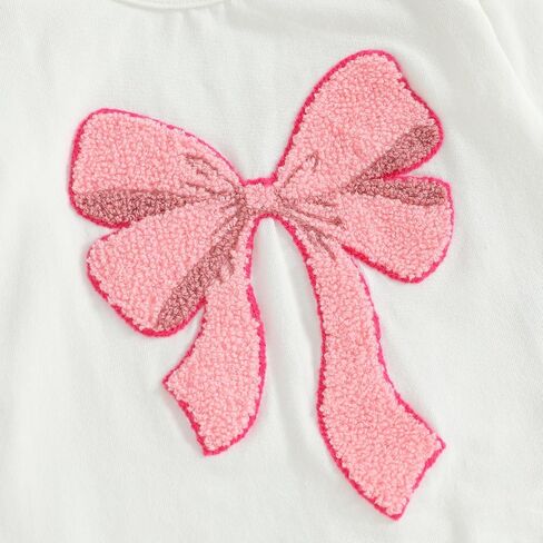 Newborn Baby Girl Clothes Bow Embroidered Long Sleeve Romper Bodysuit Ruffled Shorts Set Cute Fall Winter Outfits in Kuwait