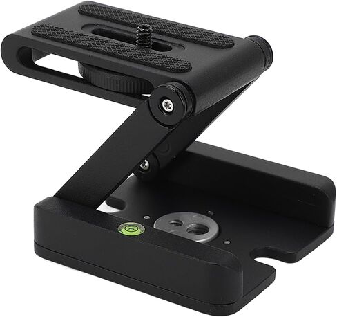 Head Folding Plate, S Plate with 1/4 Inch S, 360 Degree Rotation Aluminum y for DSLR C Video in Saudi Arabia