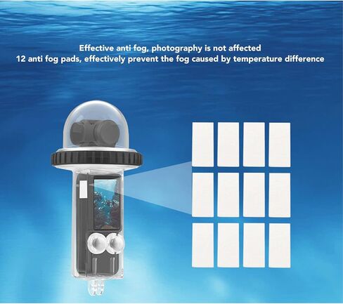 Yosoo Health Gear Camera Case fit OSMO 3, 40m Underwater Dive Shell with Anti Fog Design for Swimming Diving Photography in Saudi Arabia