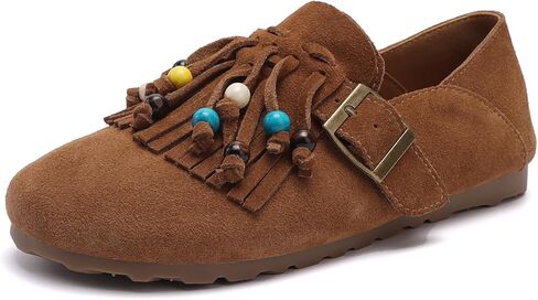 Women’s Loafers Dress Shoes Slip-On, Flat Shoes Chunky Lug Sole, Comfortable Casual Work Office Shoes in Saudi Arabia