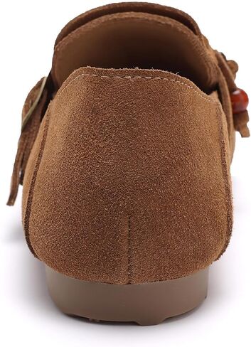 Women’s Loafers Dress Shoes Slip-On, Flat Shoes Chunky Lug Sole, Comfortable Casual Work Office Shoes in Saudi Arabia