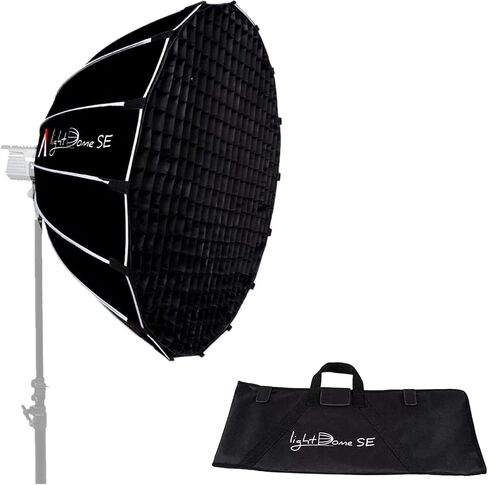 Aputure Amaran 100x S مع Light Dome SE Softbox + C Stand Kit، 100W ثنائي اللون 2700k-6500k Bowens Mount Led فيديو مستمر in Kuwait