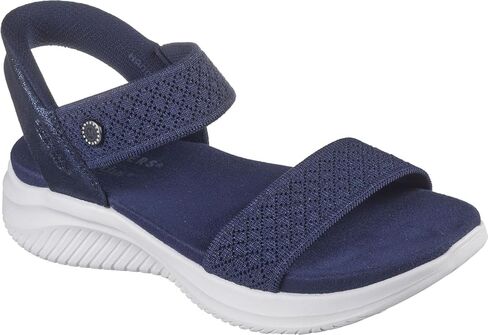 Skechers - Martha Stewart للسيدات: Ultra Flex 3.0 - صندل Shine On Us، اللون كحلي، المقاس: 6.5 M US in Kuwait
