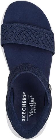 Skechers - Martha Stewart للسيدات: Ultra Flex 3.0 - صندل Shine On Us، اللون كحلي، المقاس: 6.5 M US in Kuwait