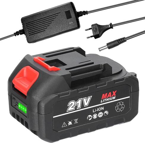 21V Rechargeable Lithium Battery and Battery Adapter Replacement Battery for Power Tool with Battery Level Indicator in Saudi Arabia