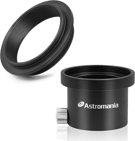 Astromania M42x0.75 to M42x0.75 Male Telescope Adapter - Bundle with - M42X0.75 Female Thread to 1.25" Adapter in Saudi Arabia