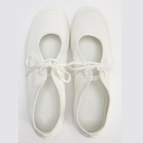 Lace Up Ballet Flats for Women Cute Tied Bow Round Toe Mary Jane Flats Comfortable Slip On Ballerina Shoes in Saudi Arabia