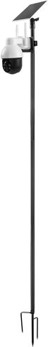 حامل وتد أرضي لكاميرات AOSU (D1 SE/Lite/Max)/ANSQUE(GU01/SA01) /SEHMUA 2K/Cinnado B6/TP-Link Tapo Outdoor Pan/Tilt/Reolink Argus PT/Eufy S340/E30/E42/4G LTE Cam S330 (أسود) in Kuwait