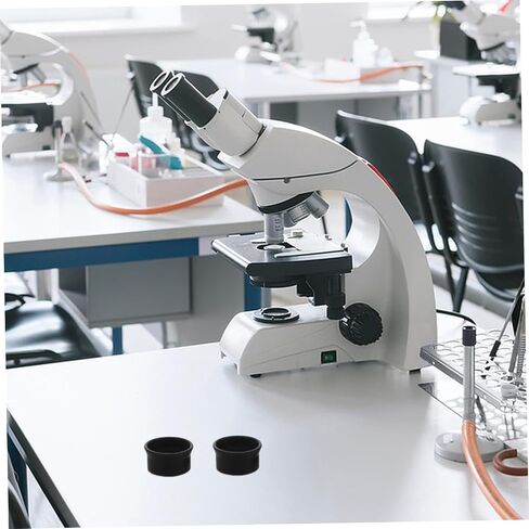 قطعتان من واقيات العدسة المطاطية المريحة للمناظير والمجاهر لحماية العين تقلل من الوهج وسهلة التركيب للاستخدام الممتد in Saudi Arabia