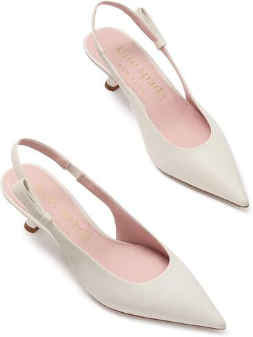 kate spade new york Women's Riley Kitten Smooth Leather Heel in Saudi Arabia