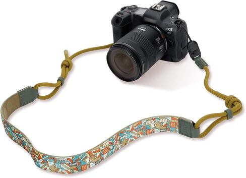 JJC Camera Neck Strap with Quick Release, 47-63" Adjustable Shoulder Sling Strap for Canon EOS R100 R50V R50 R6 Sony A7 IV A7 III A7R V A7C II Fujifilm X half X-E5 X-M5 X-T50 X-T30 II - TribalGeo in Saudi Arabia