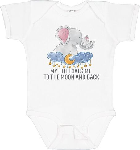 Inktastic My Titi Love Me To the Moon and Back Baby Bodysuit in Saudi Arabia
